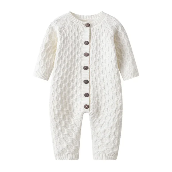 IYEAL Baby Rompers Clothes for Newborn Infant Boys Girls Knitted Jumpsuits Long Sleeve Toddler Autumn Overalls Children Outfits